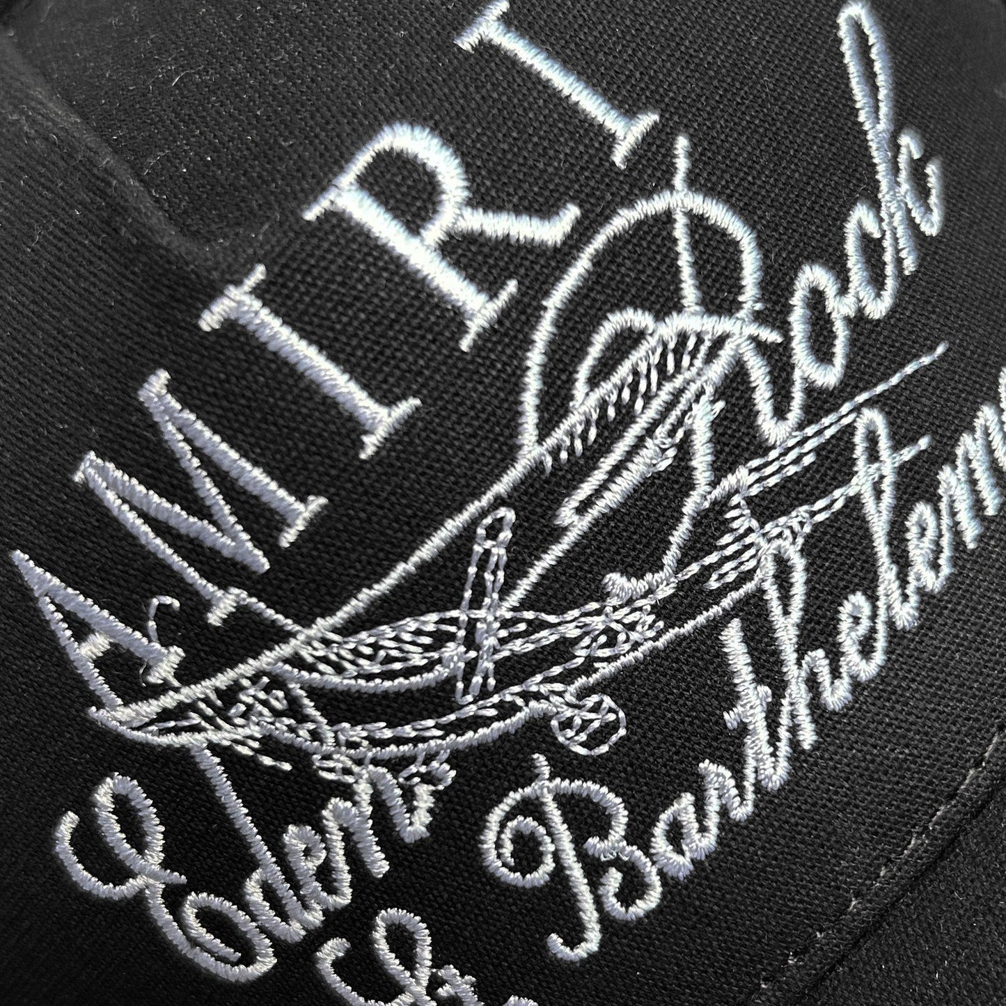 Amiri hat embroidered hat