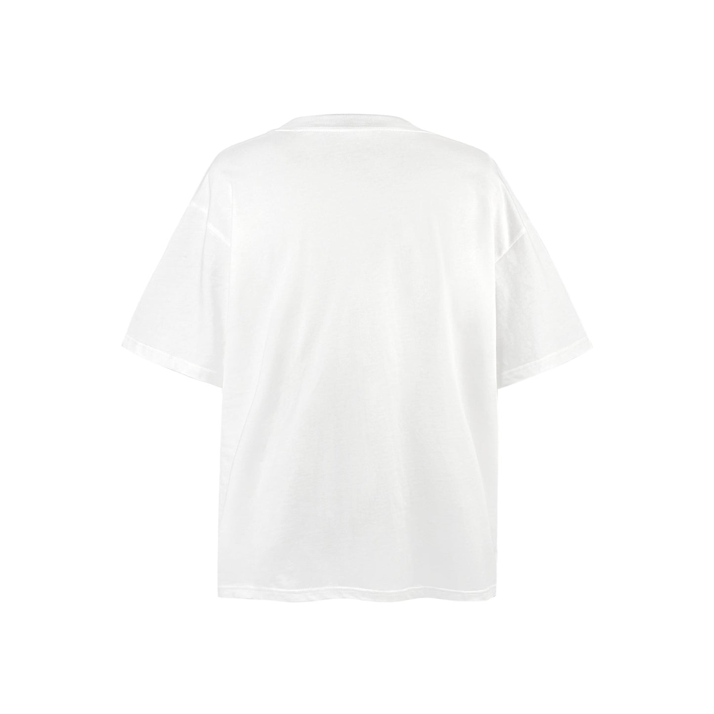 American vintage street T-shirt retro washed men's loose half-sleeved shirt