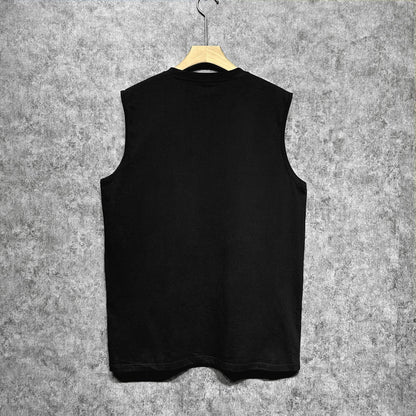 Amiri tank top red five-pointed star printing