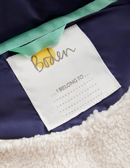 2-in-1 Padded Coat-French Navy