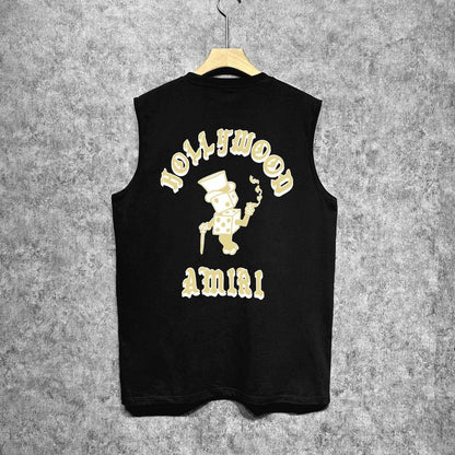 Amiri tank top dice man print