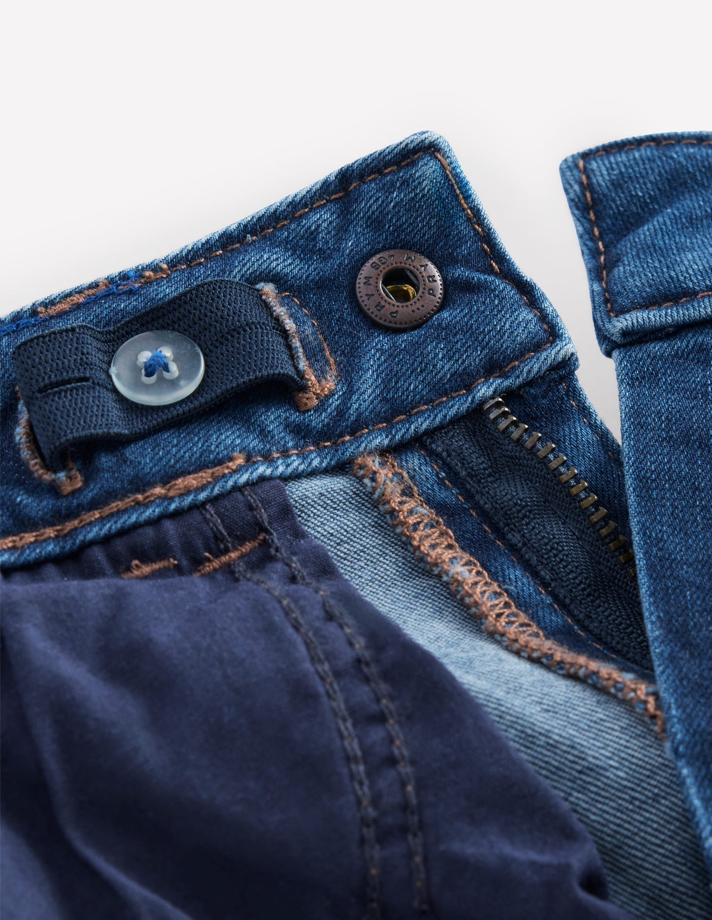 Adventure Slim Fit Jeans-Mid Vintage Denim