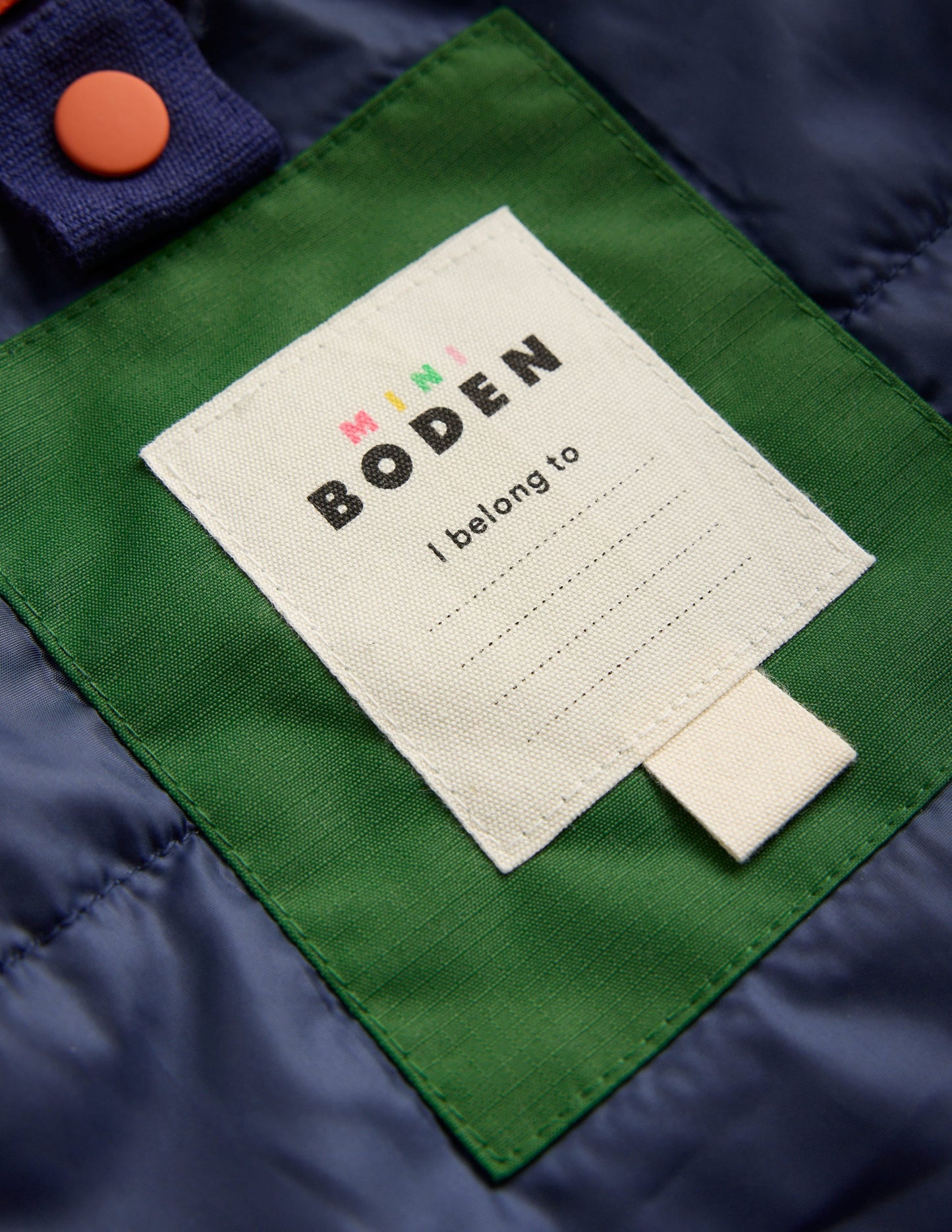 4-in-1 Waterproof Coat-Blue/Green Colourblock