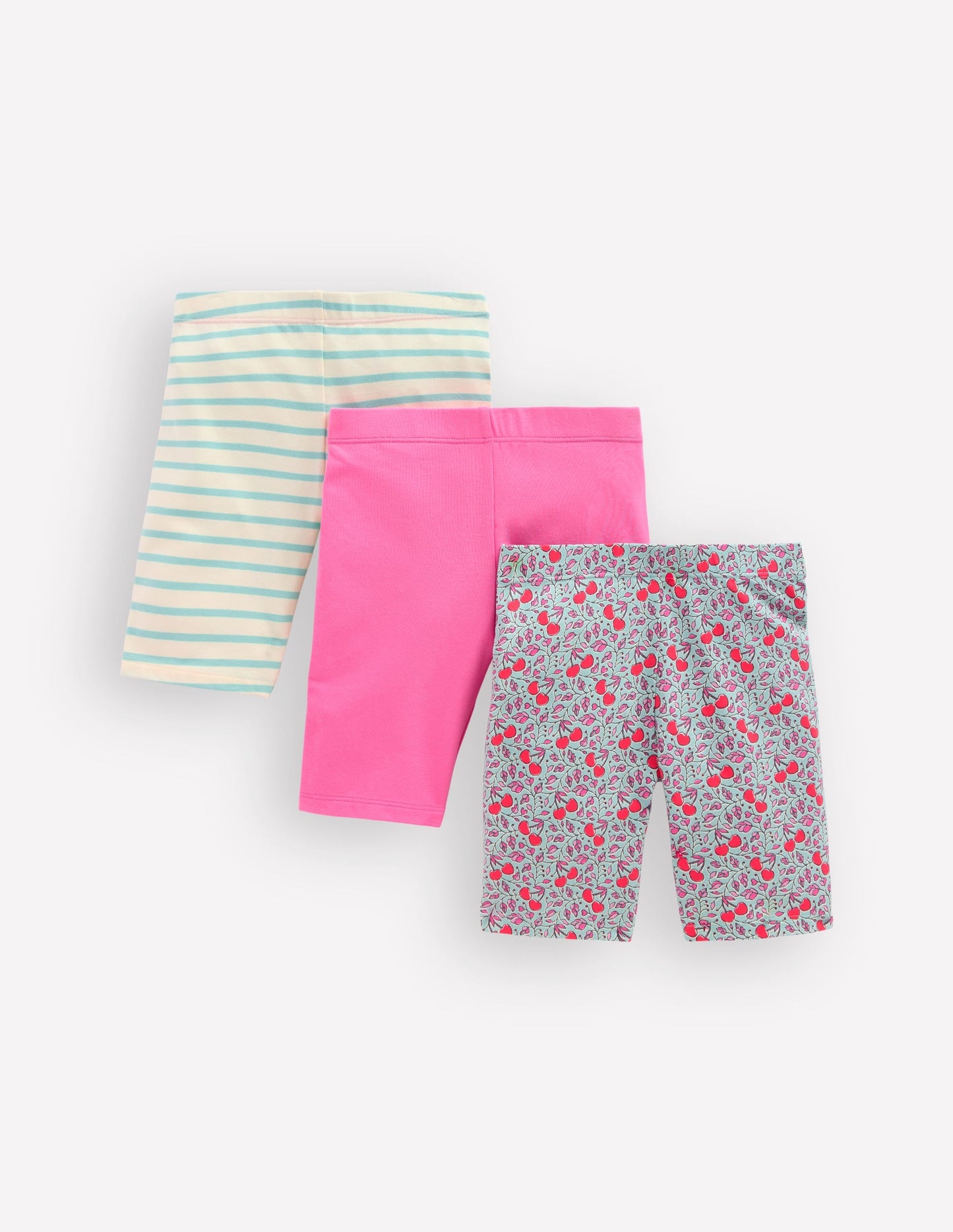 3-pack Cycling Shorts-Green Cherries