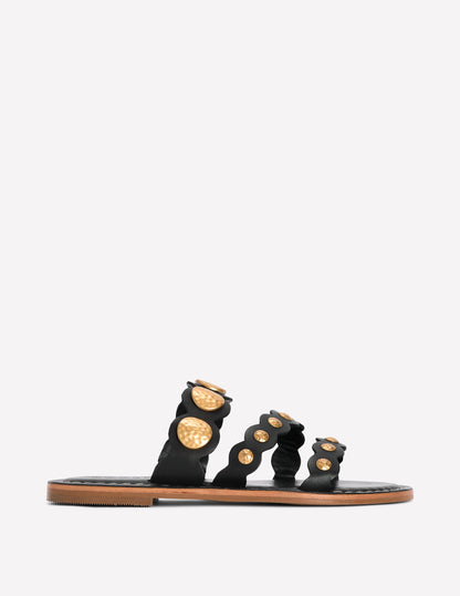 Asymmetric Disc Mule-Black Discs
