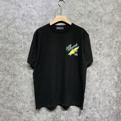Amiri t shirts star point wings printing short sleeve