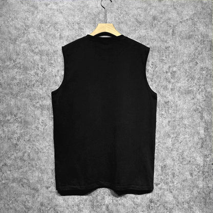 Amiri tank top watercolor cartoon letterprinting