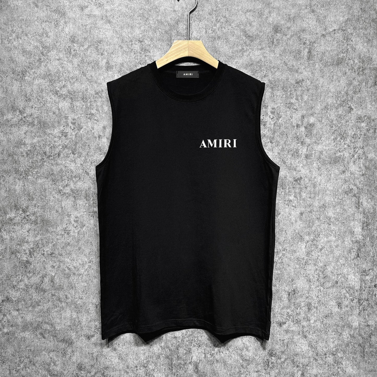 Amiri tank top new thick letterprinting