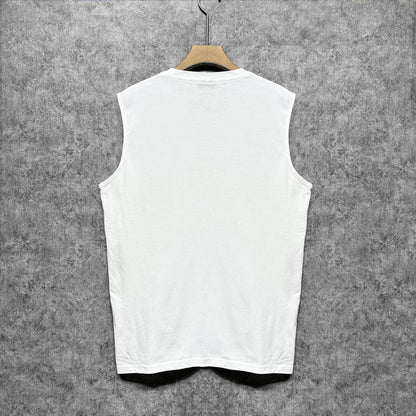 Amiri tank top cashew flower spider letterprinting