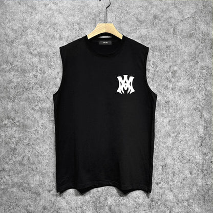 Amiri tank top hollywood spider printing