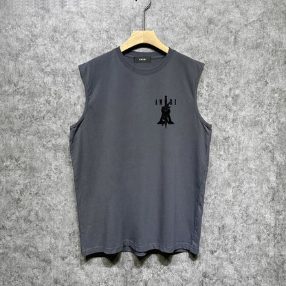 Amiri tank top sword printing