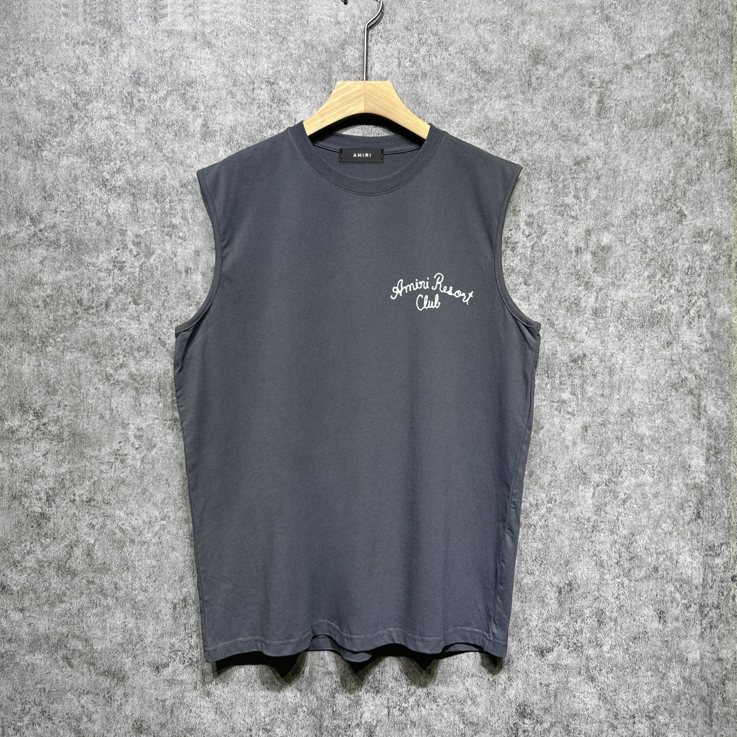 Amiri tank top sketch country printing