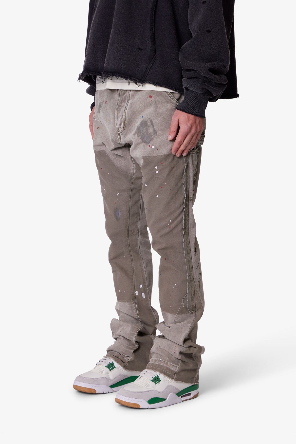 B243 Flare Denim - Slate