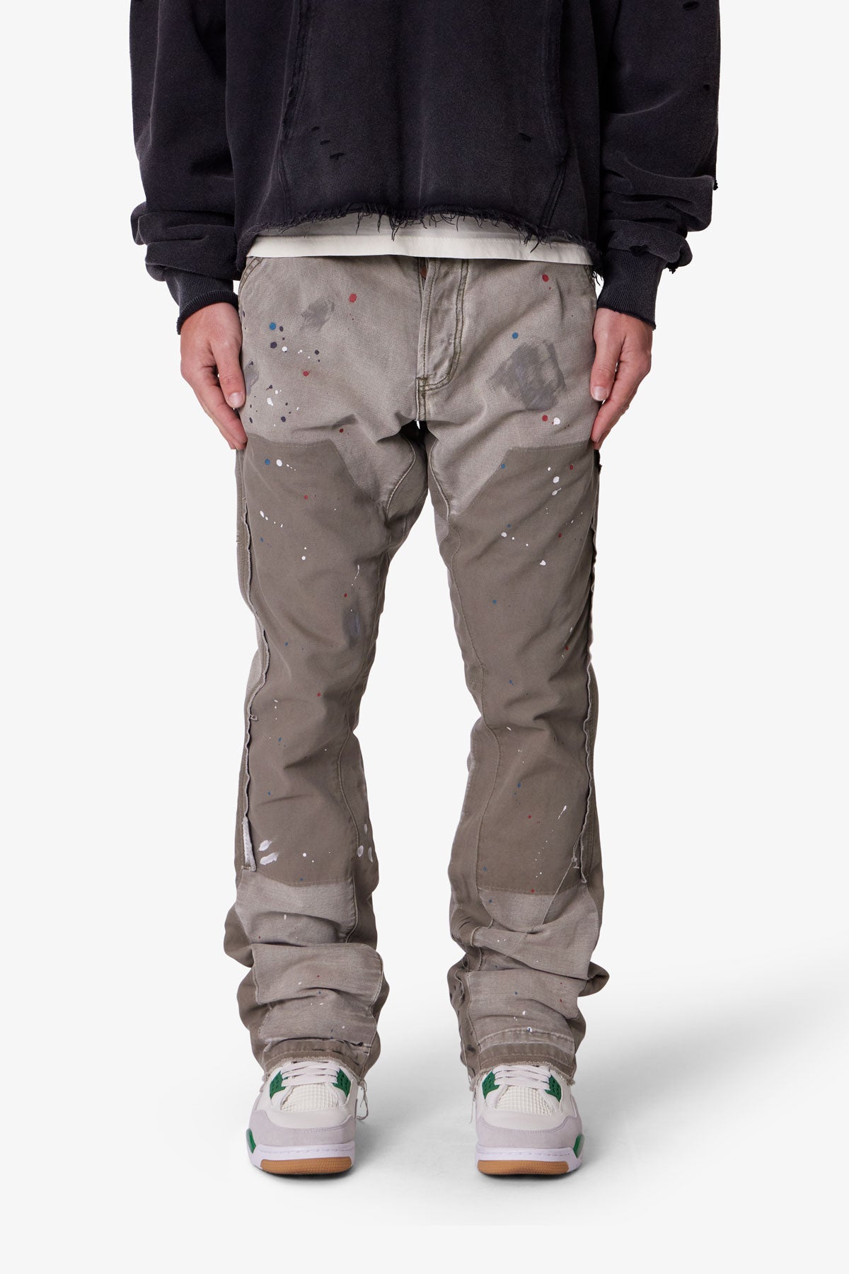 B243 Flare Denim - Slate