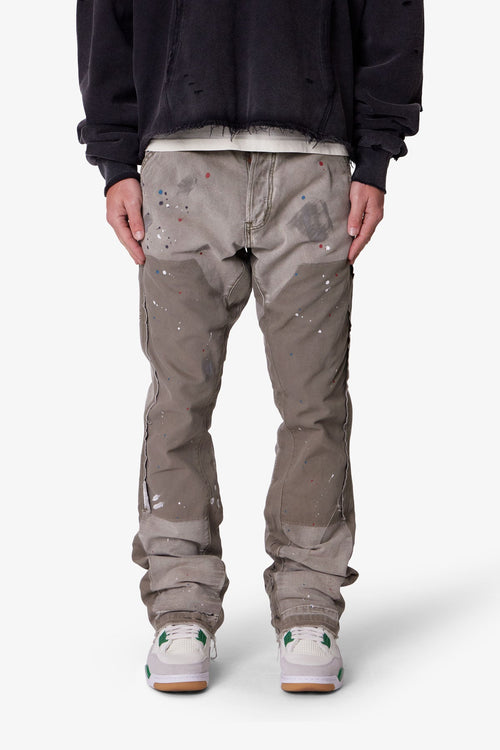 B243 Flare Denim - Slate