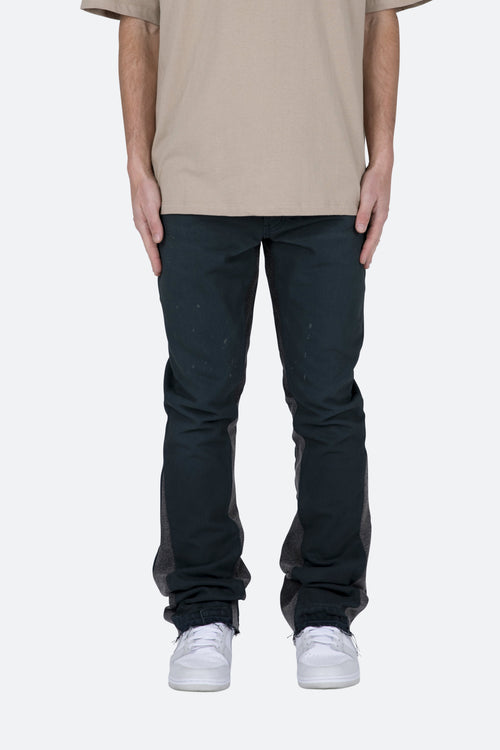 B453 Flare Denim - Black
