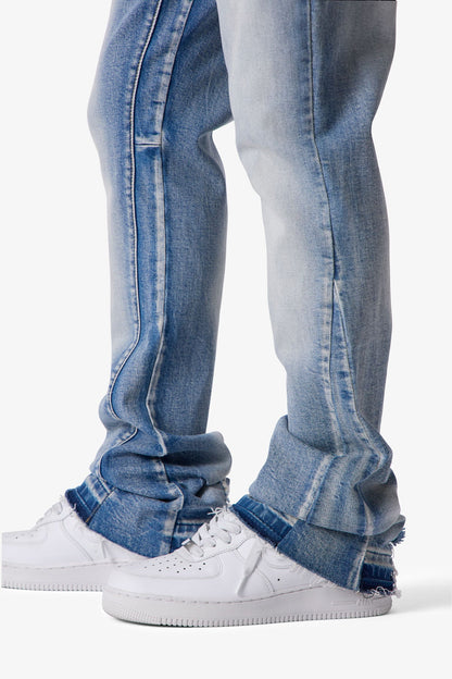 B484 Flare Denim - Blue