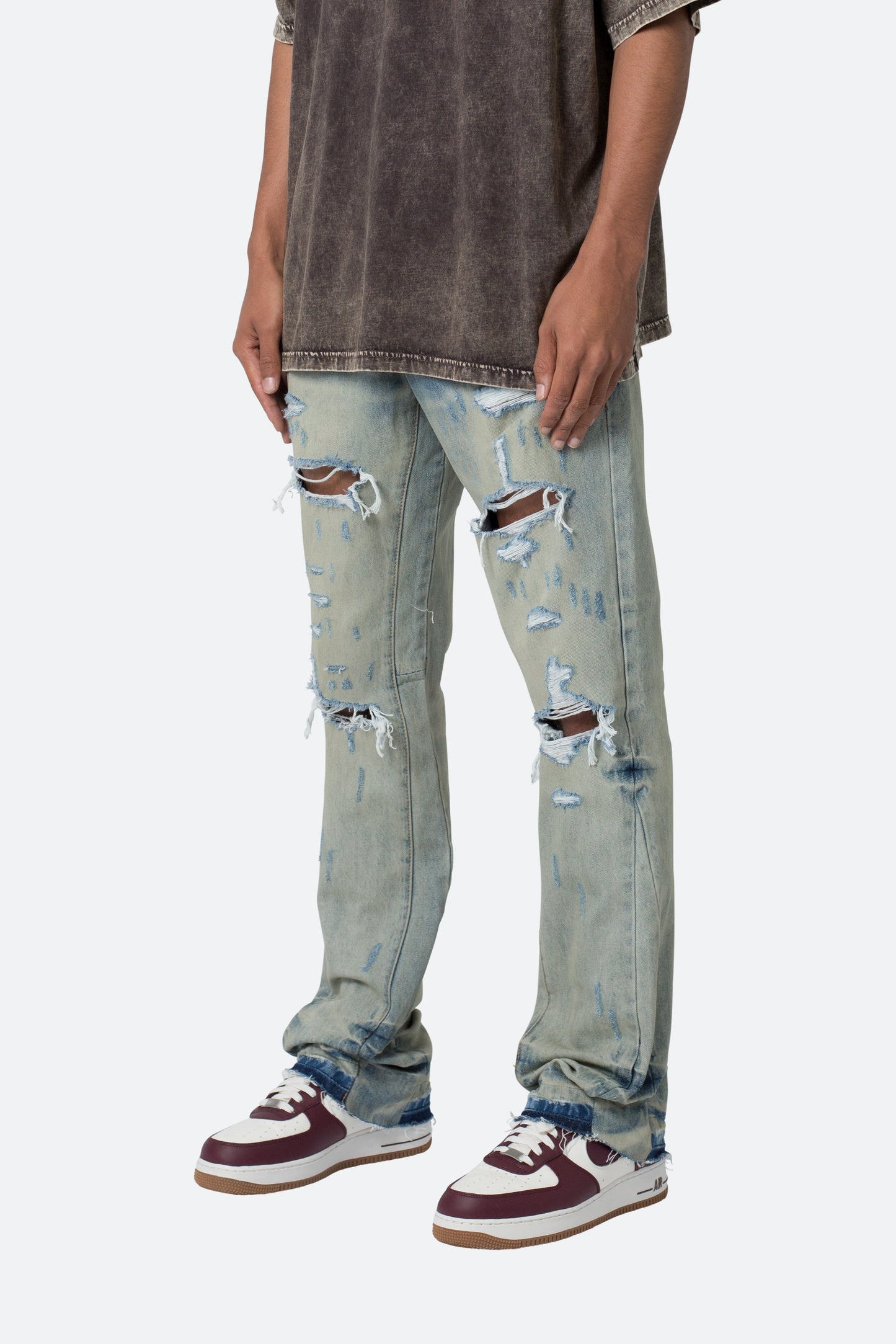 B568 Flare Denim - Vintage Blue