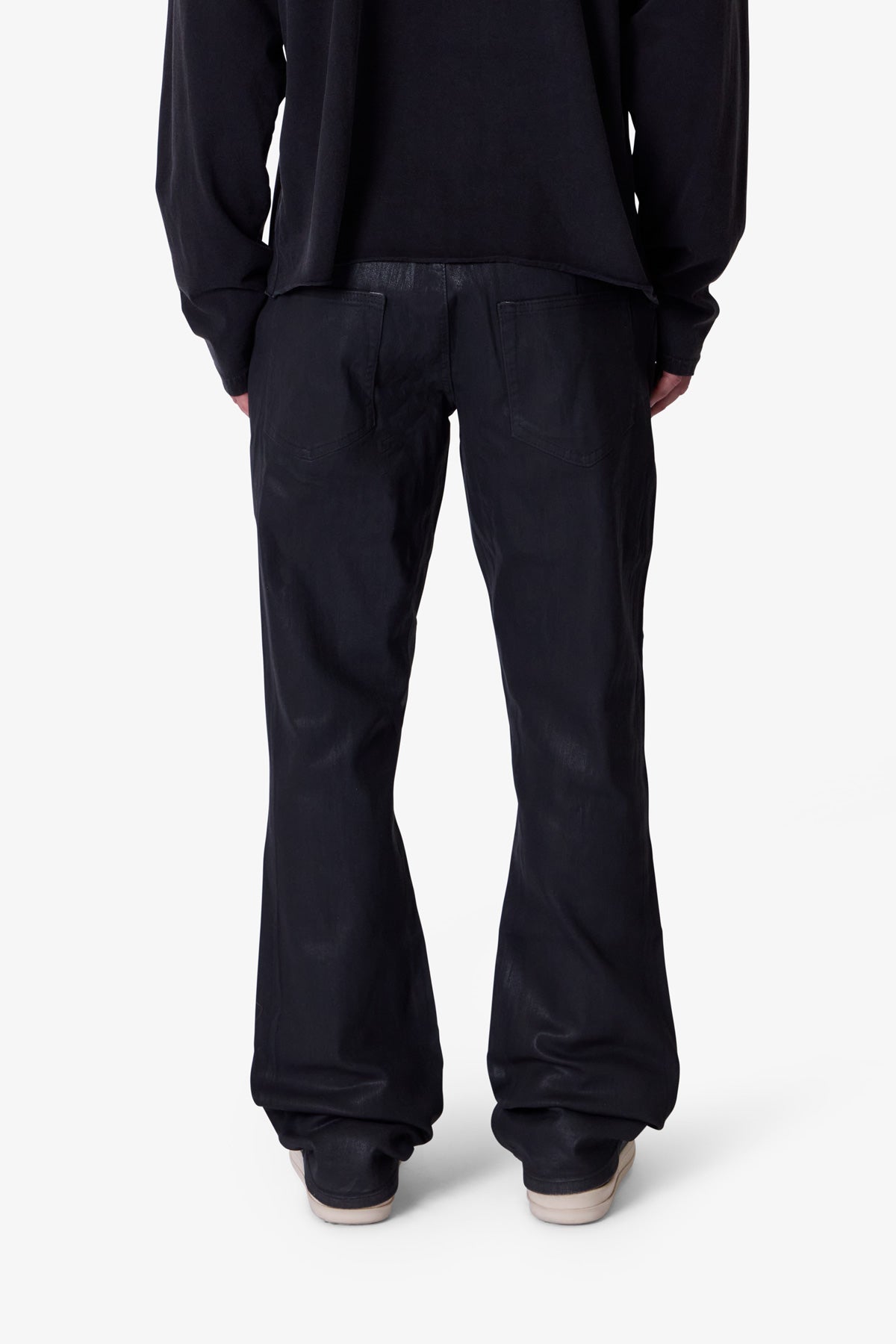 B731 Oiled Bootcut Denim - Black