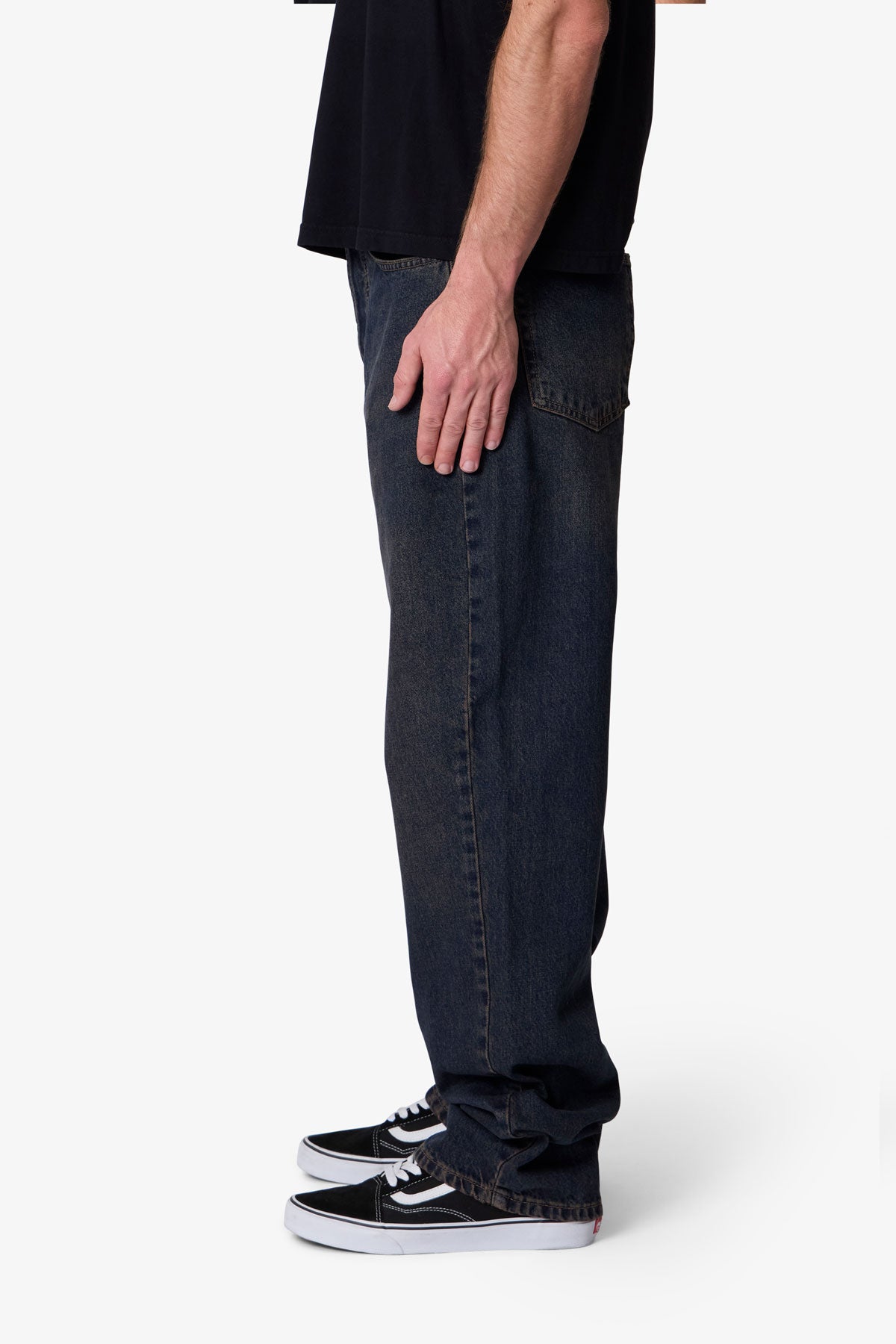 Baggy Denim - Washed Brown