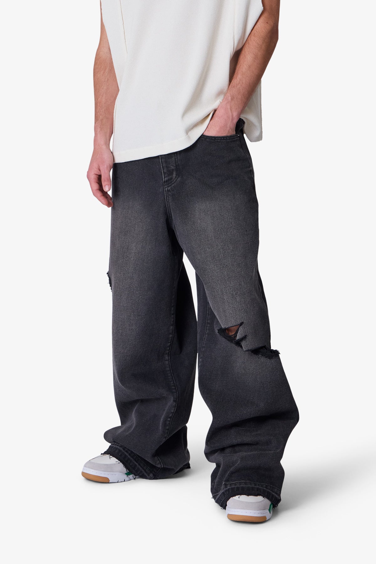Baggy Rave Denim - Vintage Black