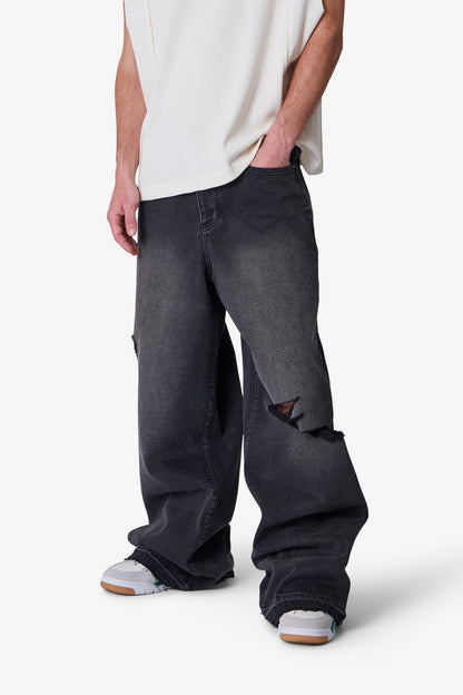 Baggy Rave Denim - Vintage Black