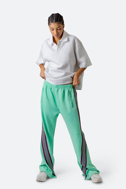 Bent Tape Track Pants - Green