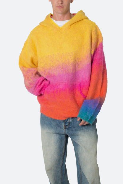 Brushed Gradient Hoodie - Multi