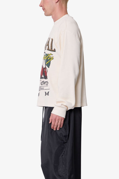 Criminal L/S Thermal Shirt - White
