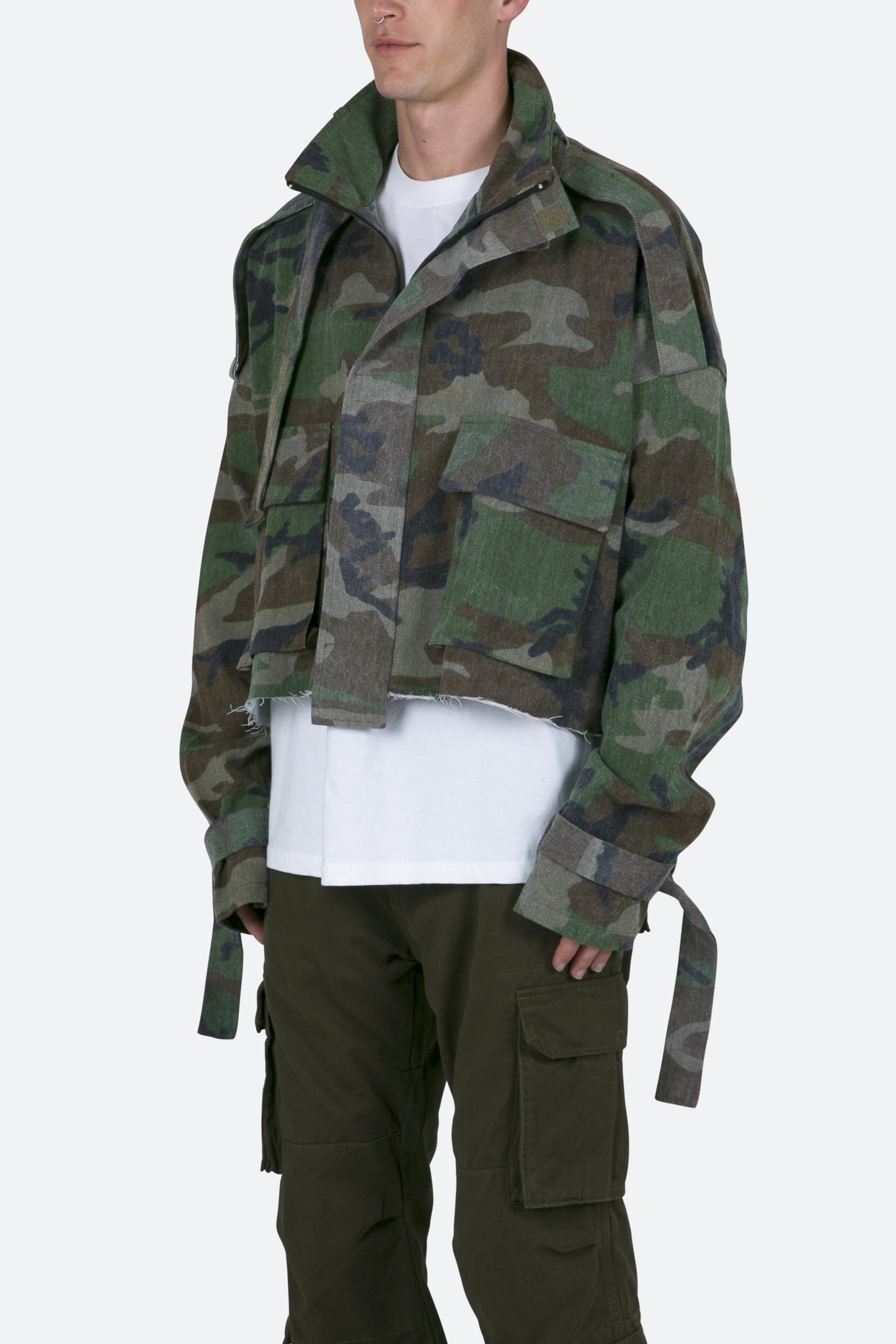 Cropped M65 Jacket - Camo