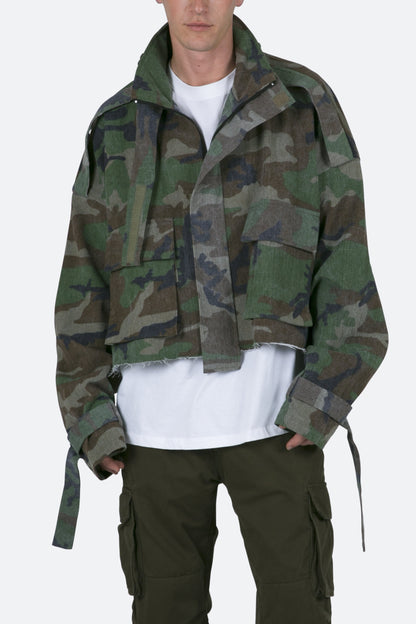 Cropped M65 Jacket - Camo