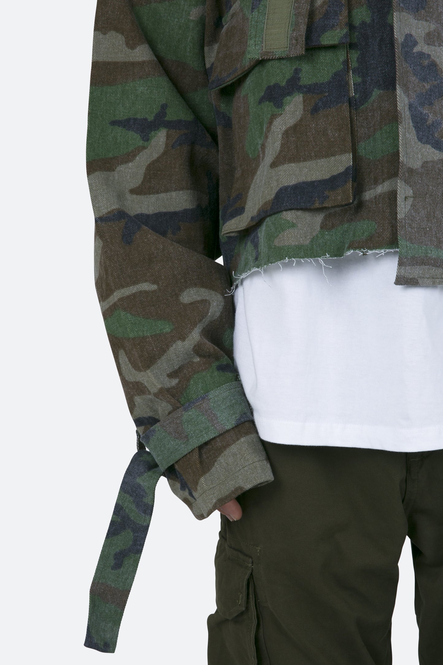 Cropped M65 Jacket - Camo