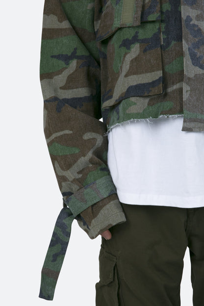 Cropped M65 Jacket - Camo