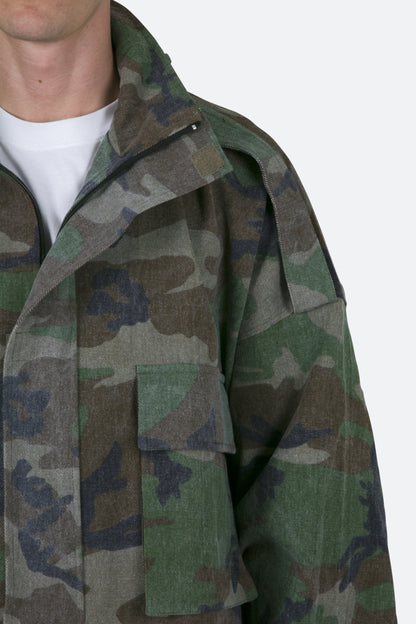 Cropped M65 Jacket - Camo