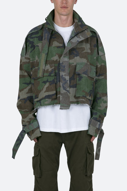 Cropped M65 Jacket - Camo