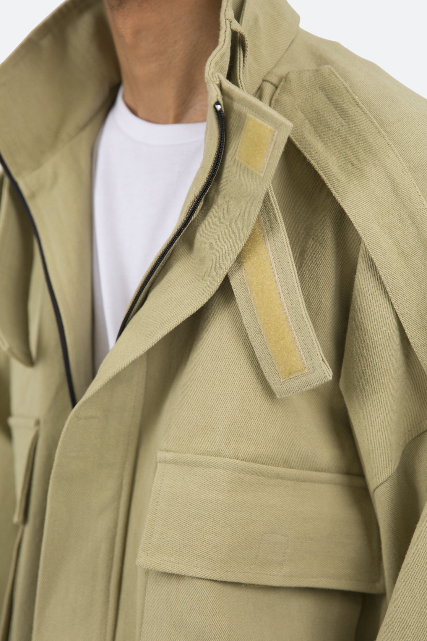 Cropped M65 Jacket - Khaki
