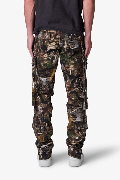 D152 Cargo Straight Denim - Hunter Camo