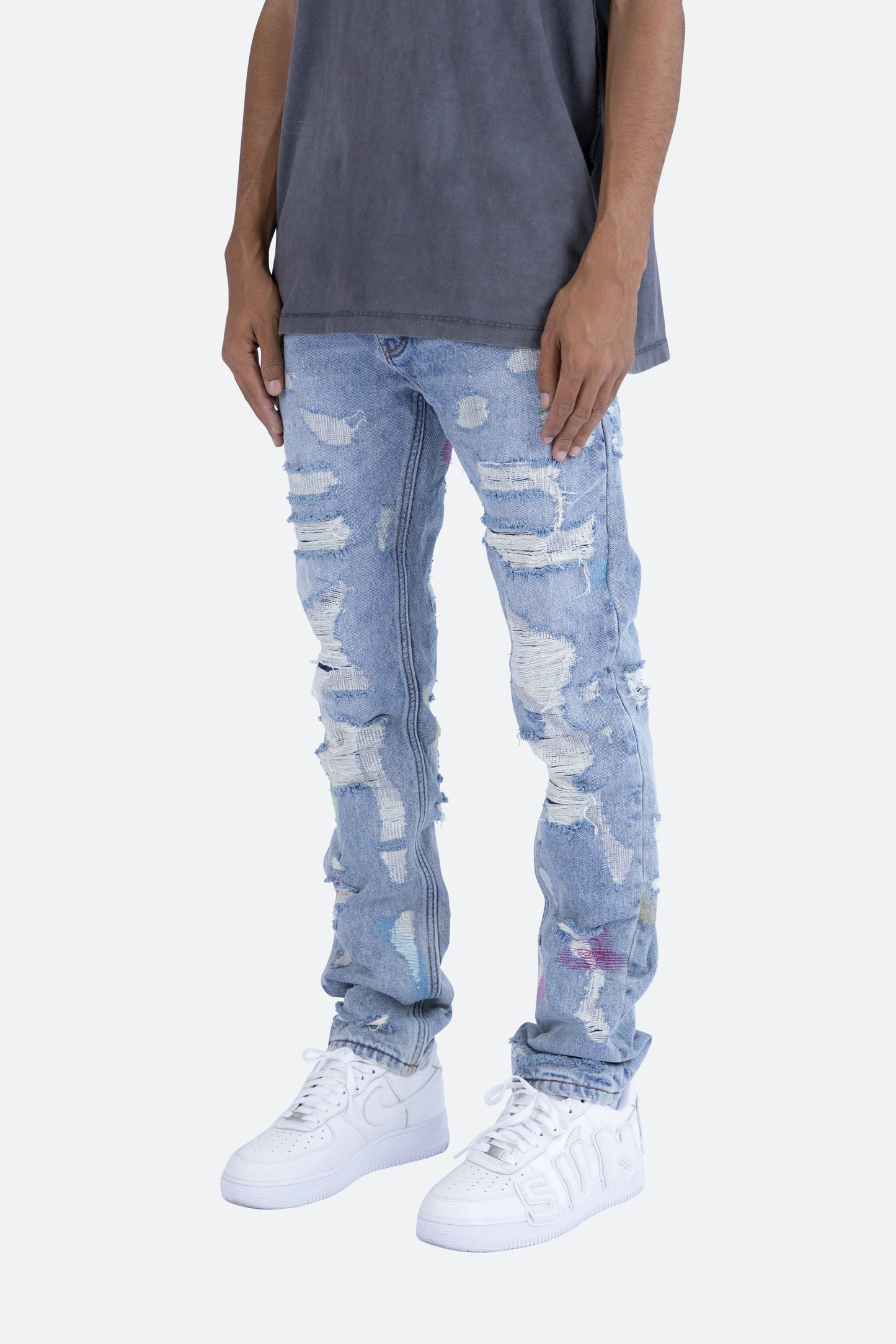 D276 Straight Denim - Blue