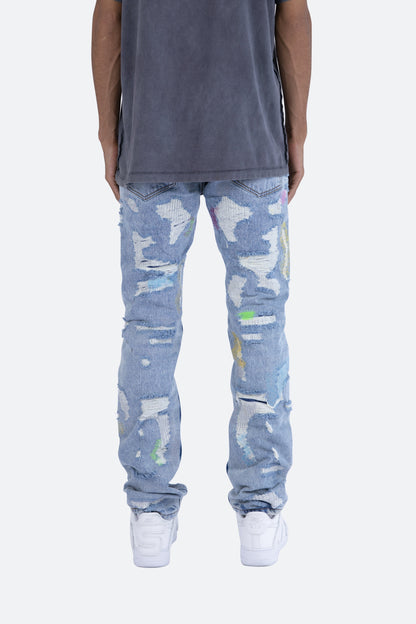 D276 Straight Denim - Blue