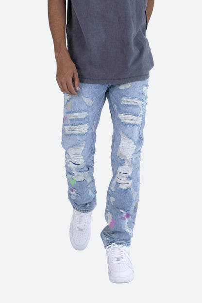 D276 Straight Denim - Blue