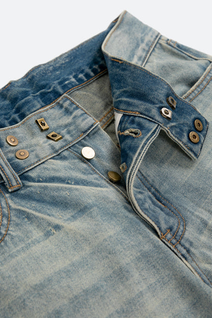 D53 Straight Denim - Blue