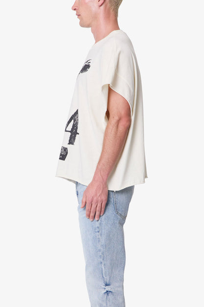 Gamble Cutoff Tee - Off White