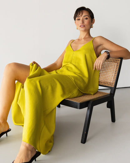 Una Cami Top | Lime