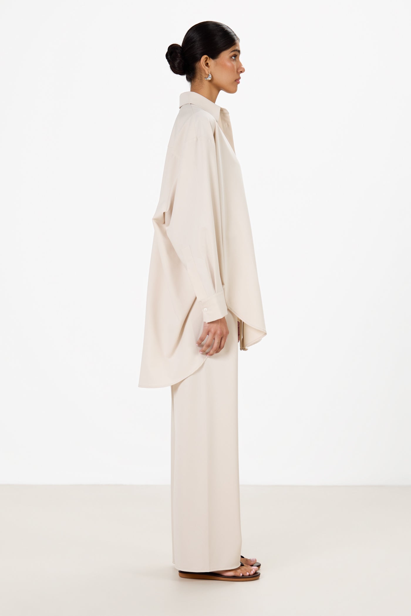Liori Oversized Shirt | Mineral