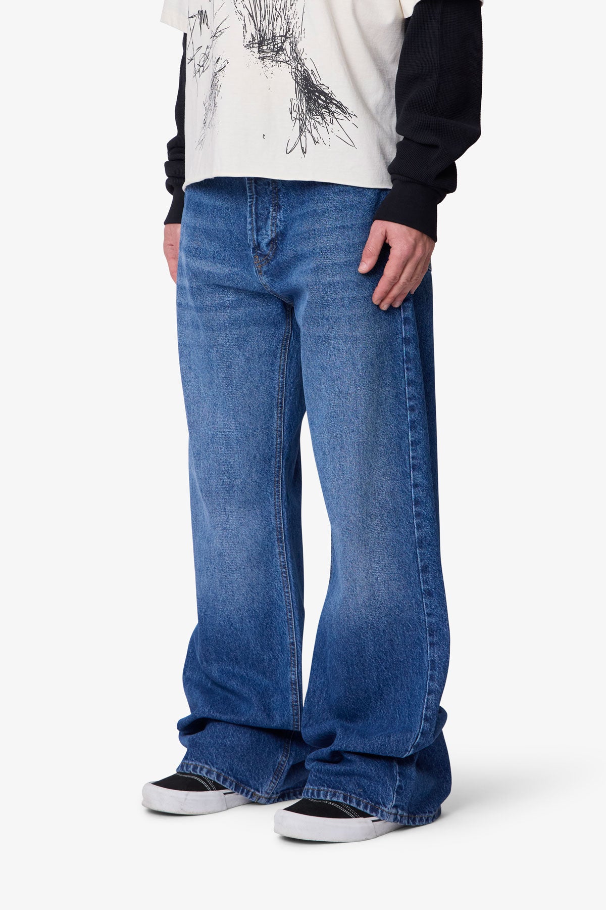 Kick Flare Denim - Blue