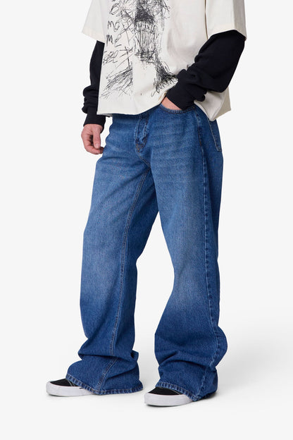 Kick Flare Denim - Blue