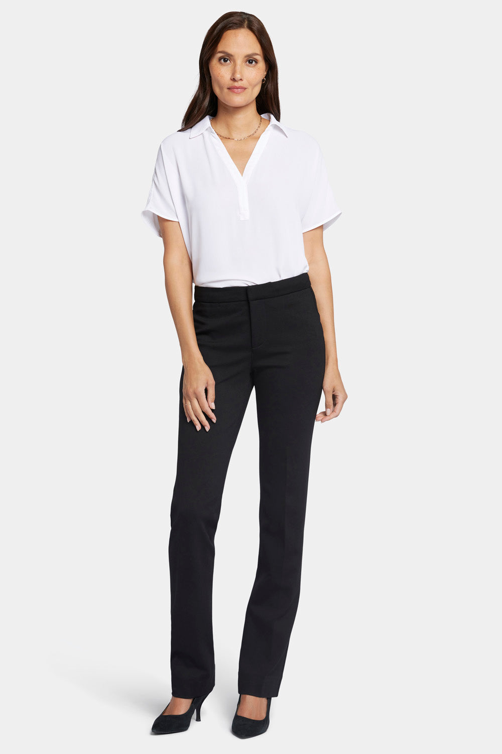 Slim Trouser Pants - Black