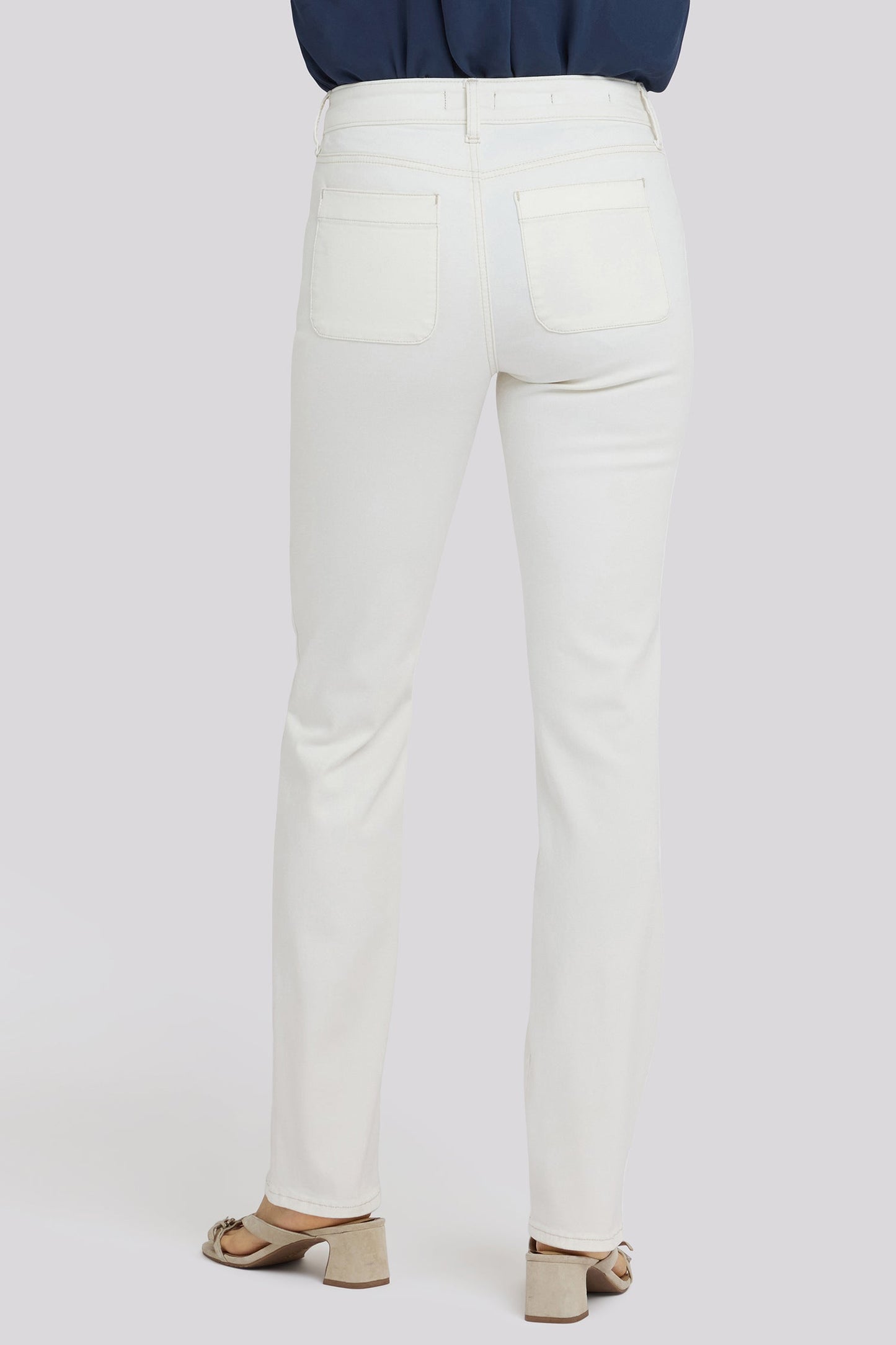 Marilyn Straight Jeans - Vintage White