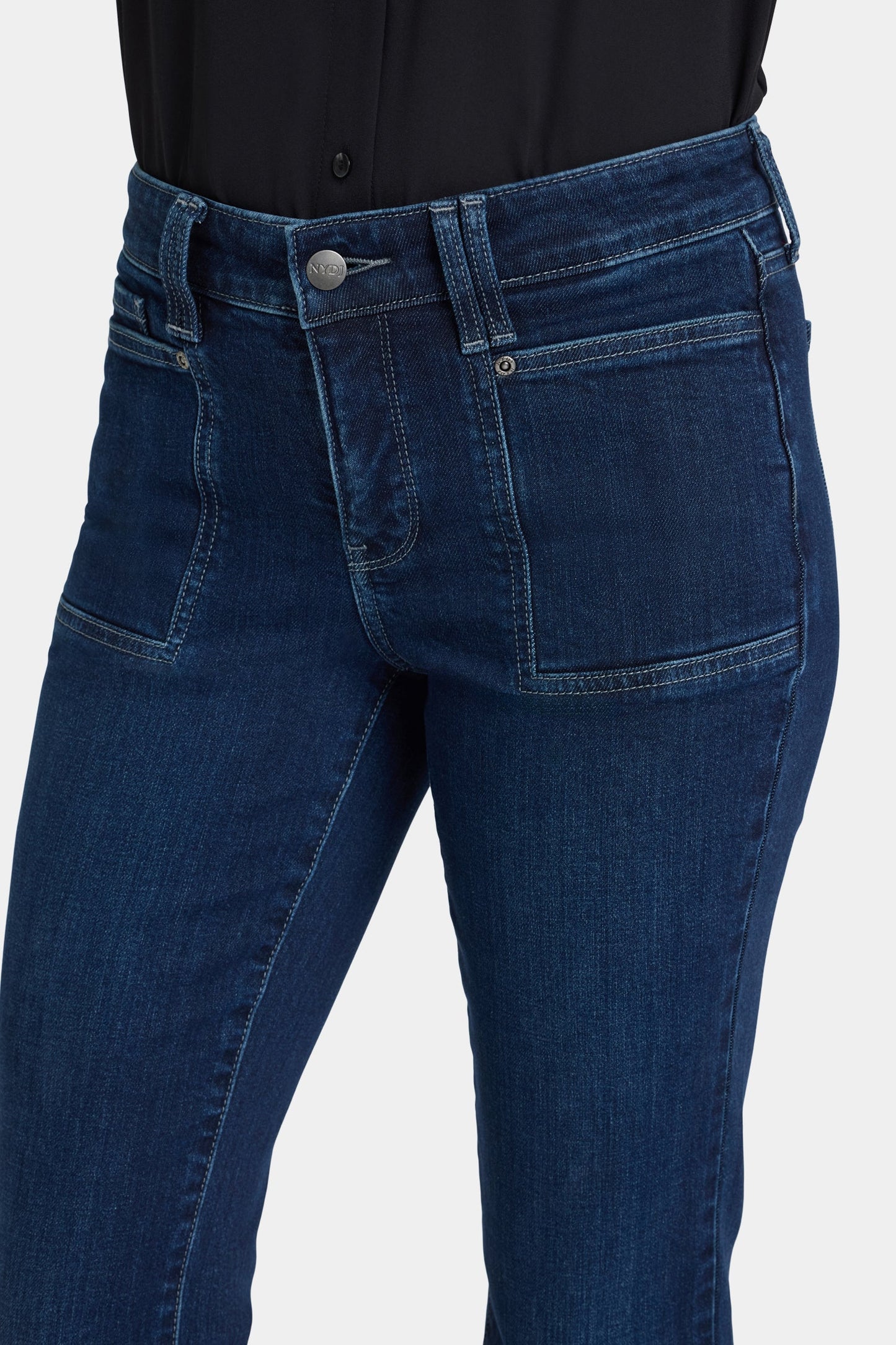 Marilyn Straight Jeans - Ink Skyline