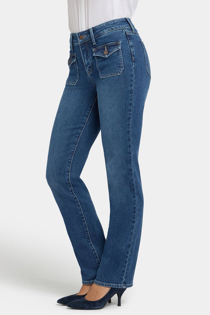 Marilyn Straight Jeans - Lake Notre-Dame